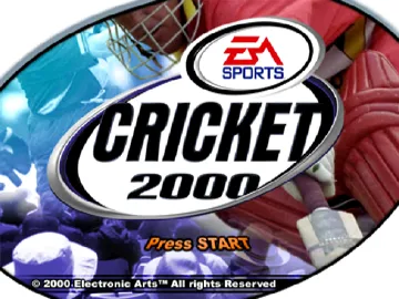 Cricket 2000 (EU) screen shot title